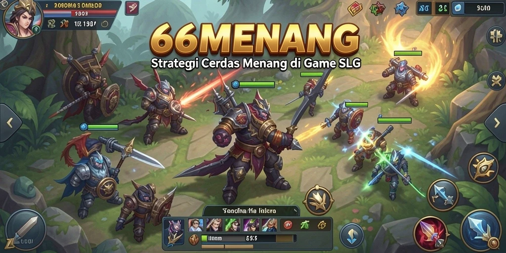 Tampilan gameplay 66MENANG yang penuh strategi dan aksi.
