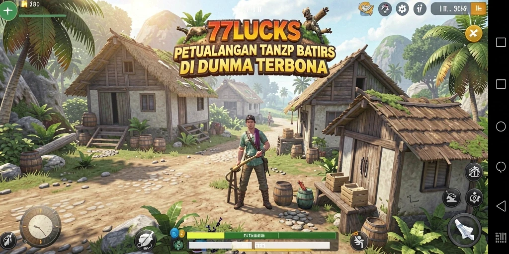 Gameplay mengesankan dalam dunia terbuka 77LUCKS.