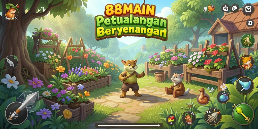 Tampilan gameplay menarik dari game Farming 88MAIN
