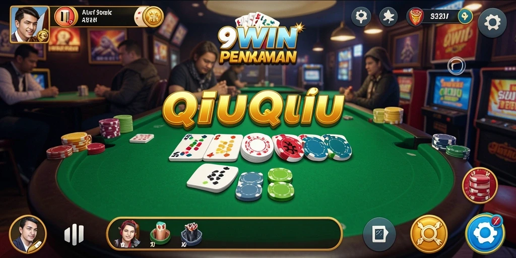 Screenshot gameplay QiuQiu di 9WIN yang menampilkan keseruan permainan.