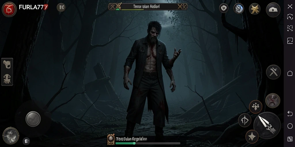 Gameplay menakutkan yang membuat jantung berdebar.