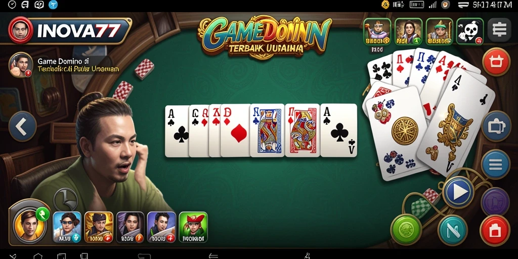 Tampilan gameplay seru dari INOVA77 yang memikat pemain.