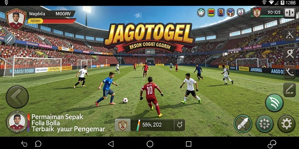Tampilan gameplay menarik di JAGOTOGEL dengan grafik yang memukau.
