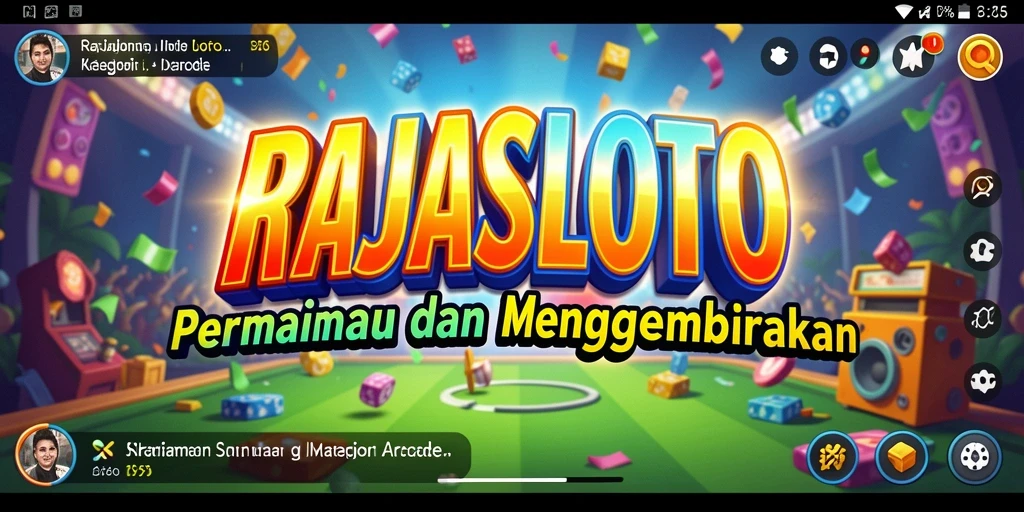 Tampilan menarik gameplay seru RAJASLOTO yang menghibur.