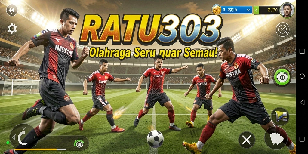 Screenshot RATU303 menampilkan gameplay yang intens dan menyenangkan dalam olahraga.