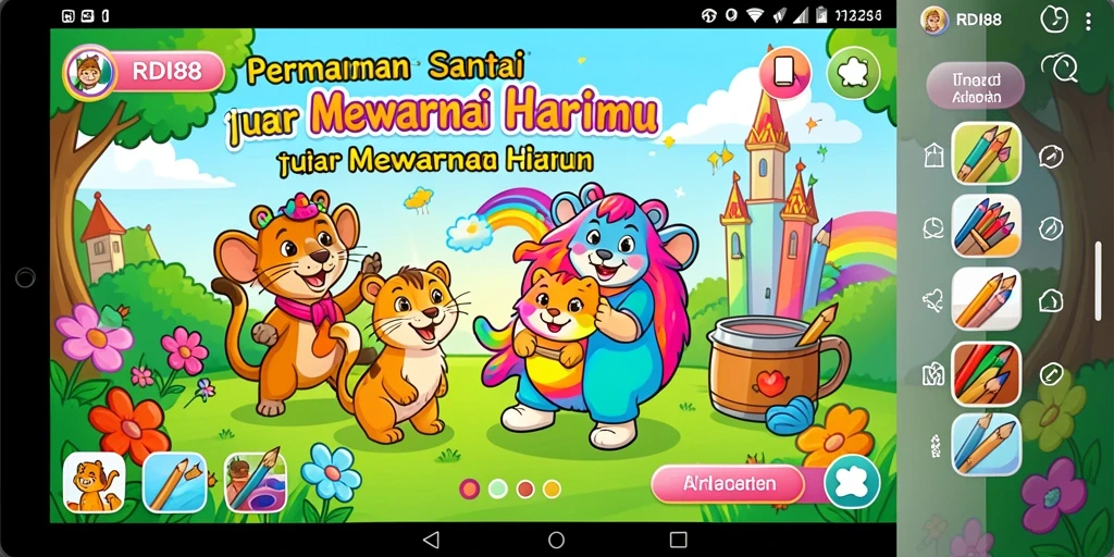 Tampilan menawan dari gameplay RDI88 yang mengasyikkan.