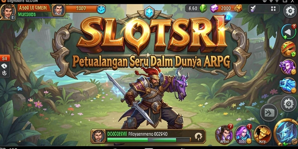 Gameplay seru SLOTSRI dengan karakter beragam dan pertarungan menarik.