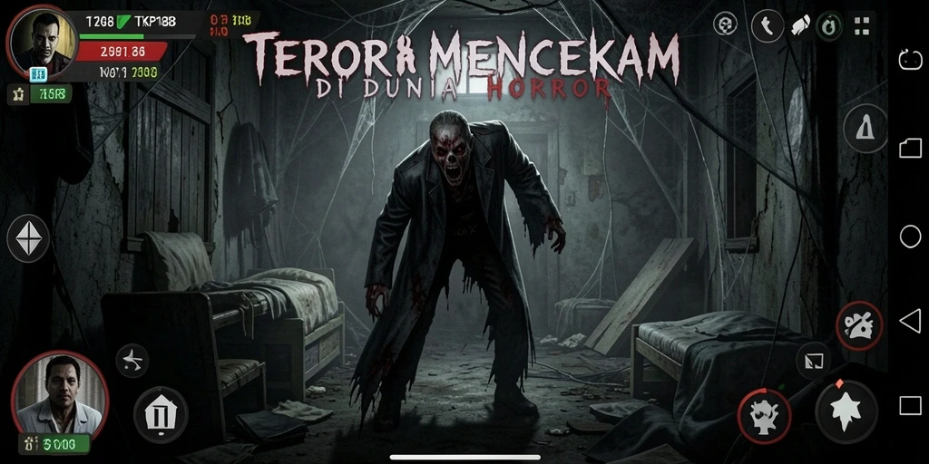 Tangkapan layar TKP188 menampilkan suasana mencekam dari gameplay yang intens.